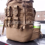 USMC FILBE US Marine Coyote Main Bag Pack + Pouches No Frame No Shoulder Straps