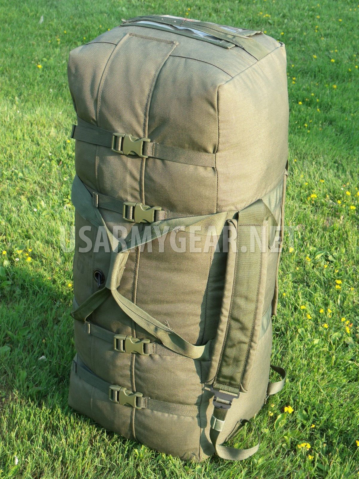 OD Deployment, Duffle Bag, Backpack w. Co. Straps | US Army Gear