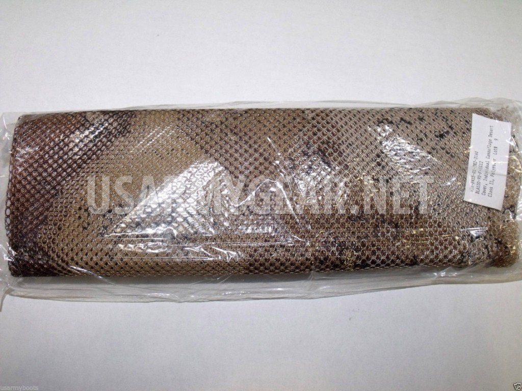 Vintage US Military 100 sq/ft Desert Camo Netting main image 0