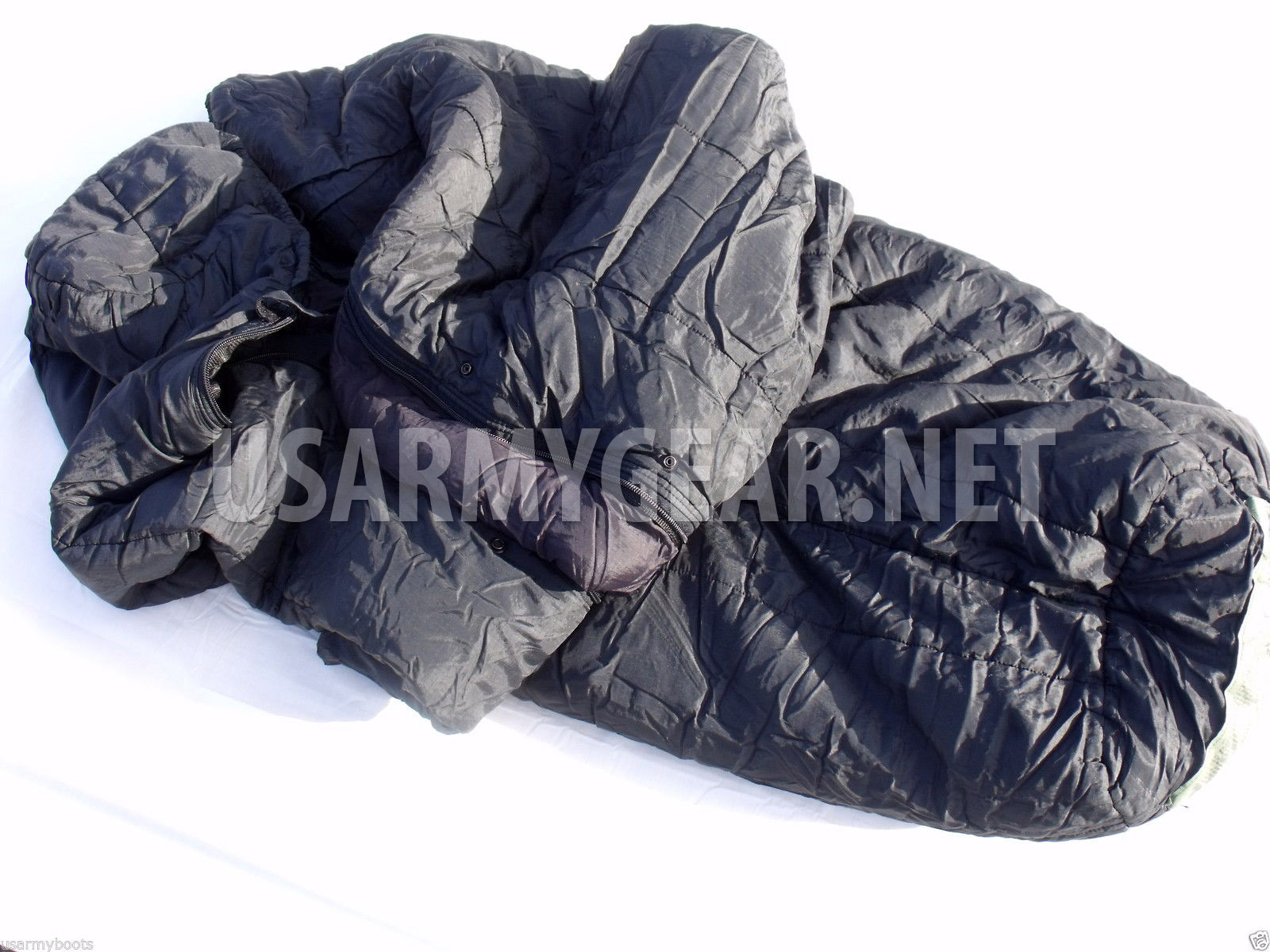 USA made MILITARY Black -10° INTERMEDIATE Sleeping Bag Modular Sleep System Part