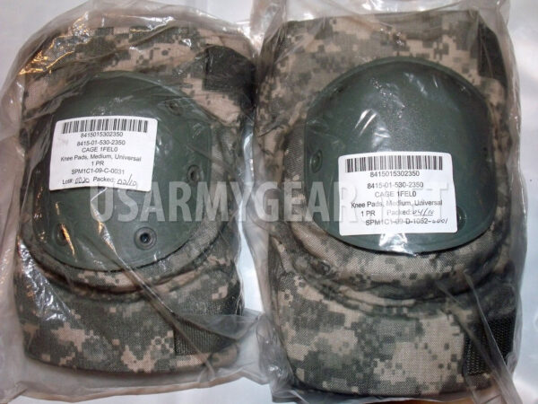 US Army New ACU Digital Camo Heavy Duty Knee Pad Work Paintball Airsoft M L USGI