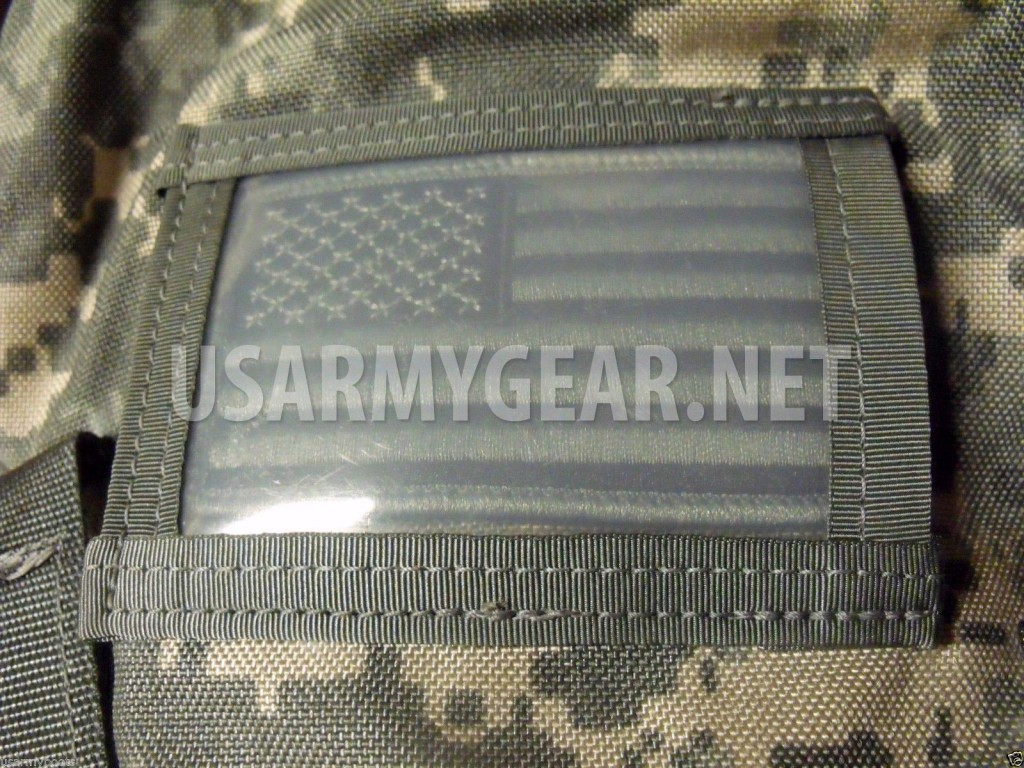 SET of 2 MOLLE II ACU Sustainment Pouch w. 2 Velcro Flag – US Army Gear