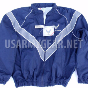USAF Air Force PT Jacket, Workout Jogging Uniform, Windbreaker Rain Coat