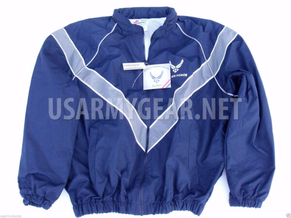 USAF Air Force PT Jacket, Workout Jogging Uniform, Windbreaker Rain Coat