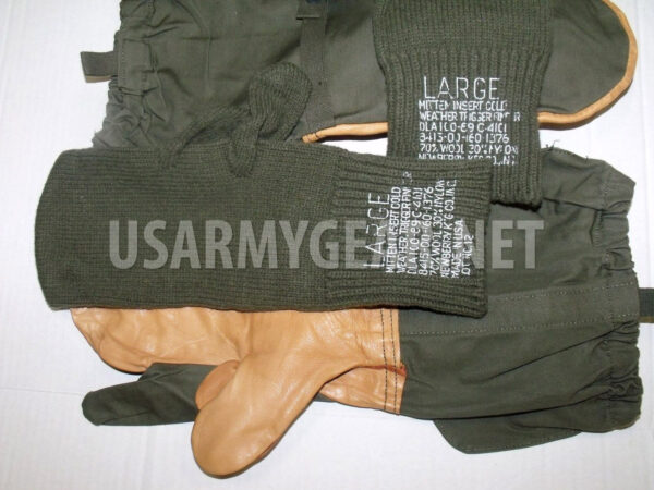 New US Army Cold Weather Trigger Finger Hunting Glove Mittens Military Surplus L