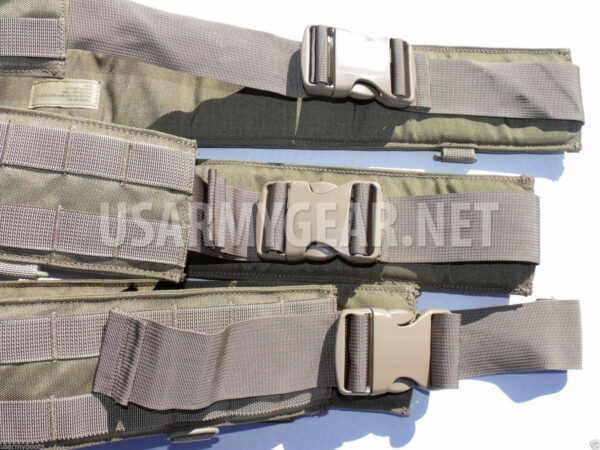 NEW Made in USA Military MOLLE 2 Eagle Industries War Belt Tan Khaki Coyote L,XL