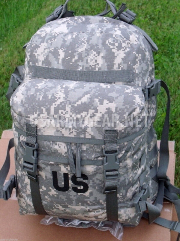 New Made in USA Digital ACU 3 Days Army Assault Back Pack Molle Ruck Sack USGI