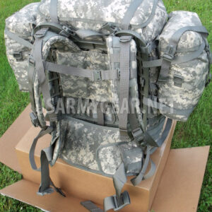US Army MOLLE II SDS ACU Rucksack Digital Back Pack Complete Set Very Good Cond+