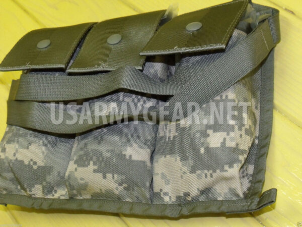 US ARMY* New in bag !! BANDOLEER MOLLE II ACU DIGITAL CAMO AMMUNITION POUCH USGI