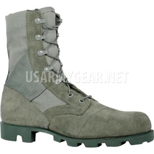 Altama Made in USA Air Force Foliage Sage Green Jungle Combat Boots Panama Soles