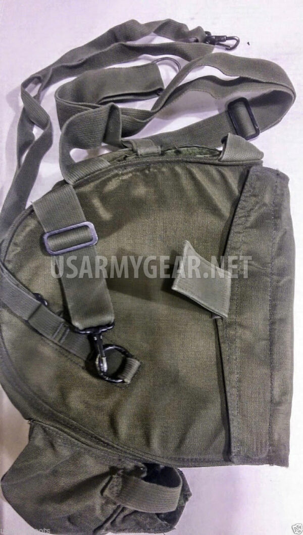 3 Made in USA USGI M40 GAS MASK BAG CARRIER with SHOULDER STRAP SURVIVAL BUG OUT