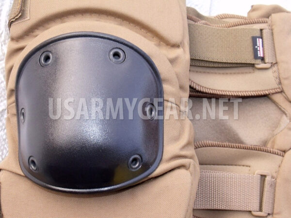 USMC Marine New Coyote Brown Heavy Duty Knee Pad Work Paintball Airsoft L USGI