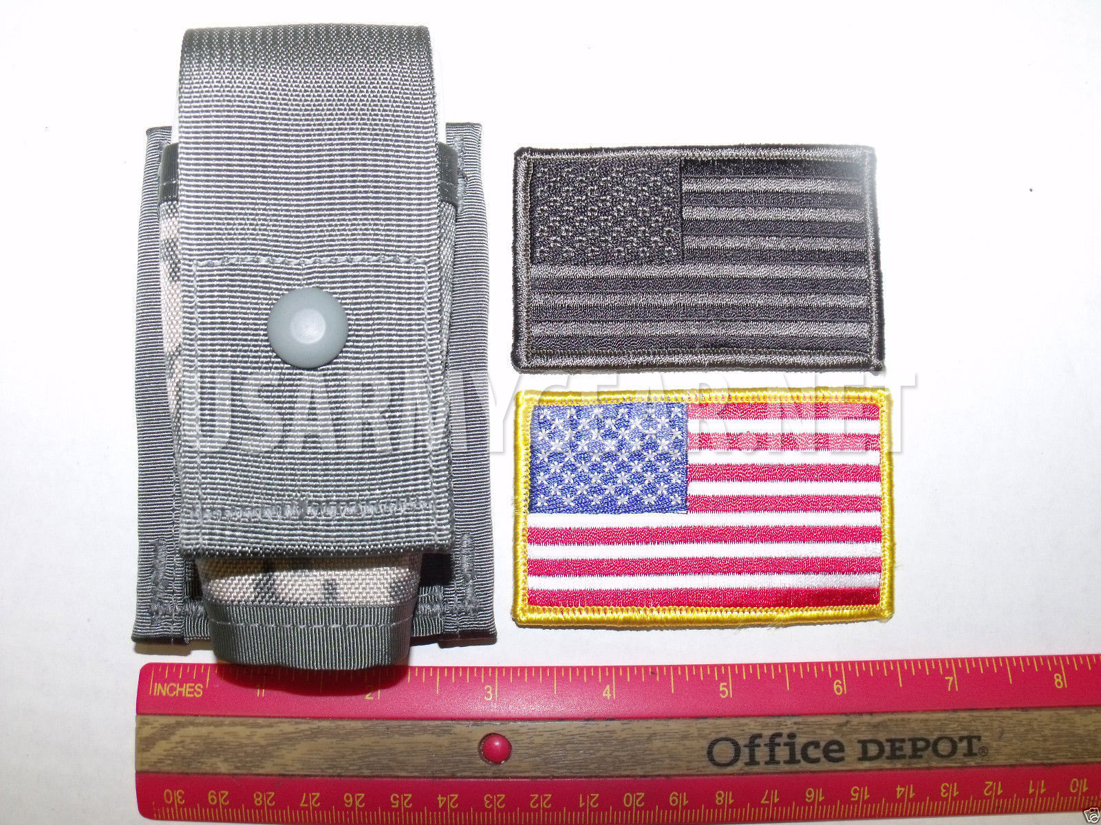 Made in US Army Molle ll ACU 16 pc ACU Digital Camo Grenadier Pouch Set 40 MM GI