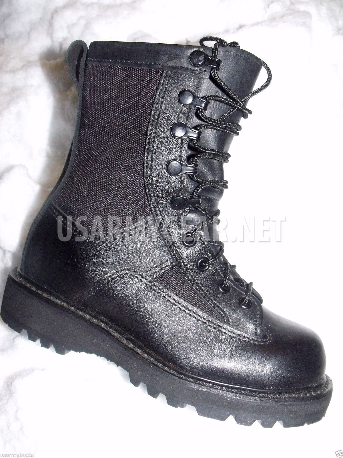 Wellco US Army Hot Youth Kids Boys Military GORETEX WATERPROOF LEATHER Boots 5.5