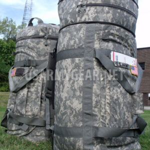 Made in USA Military Army Huge Acu Rolling Wheels Deployment Bag Lugagge Duffle