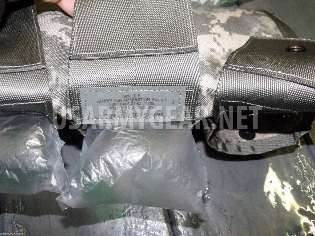 Pochette Modulaire US Army Digital ArPat ACU - Fixation Molle Système - Nylon