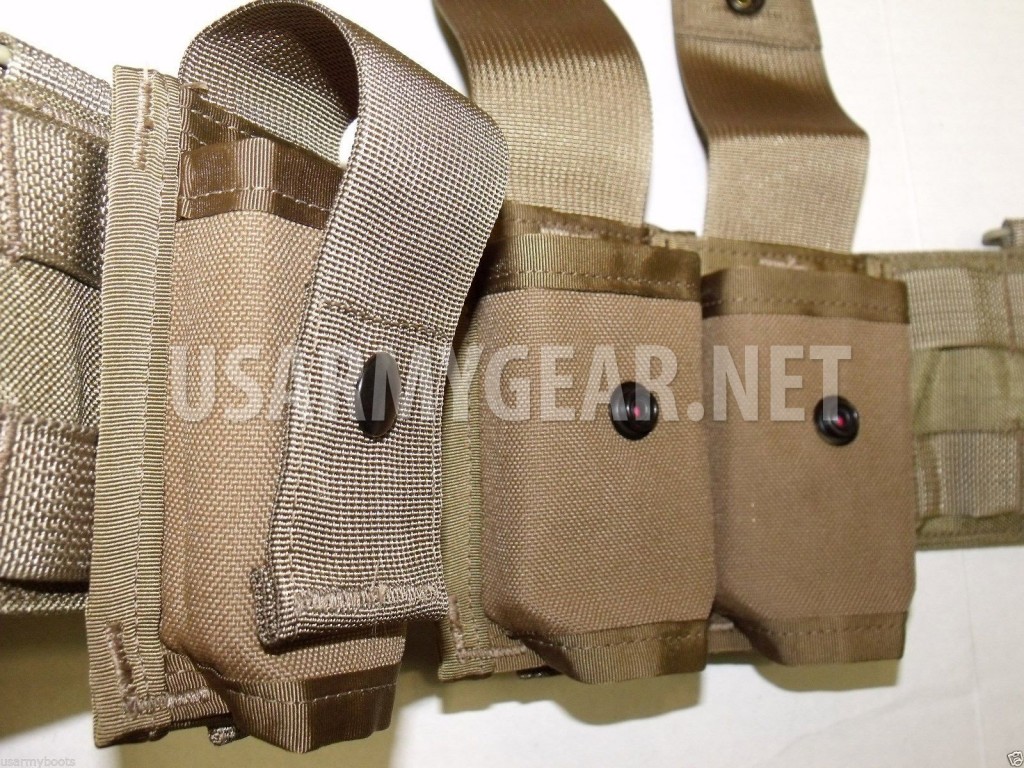 USMC Molle II FILBE Assault Pouch - Coyote Brown Dump Pouch (Used, Original USGI)