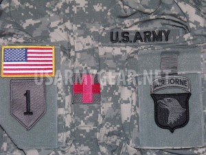 1 New US ARMY Military Digital Acu Tape Uniform Removable Velcro Patch ...