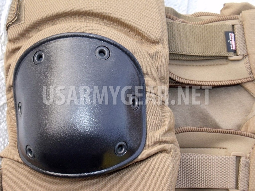 NEW USMC Marine Coyote Brown Heavy Duty Knee Pad, Large – US Army Gear