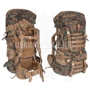 New USMC GEN 2 Marpat Woodland ILBE Main Pack Shoulder Straps Lid Radio Pouch GI