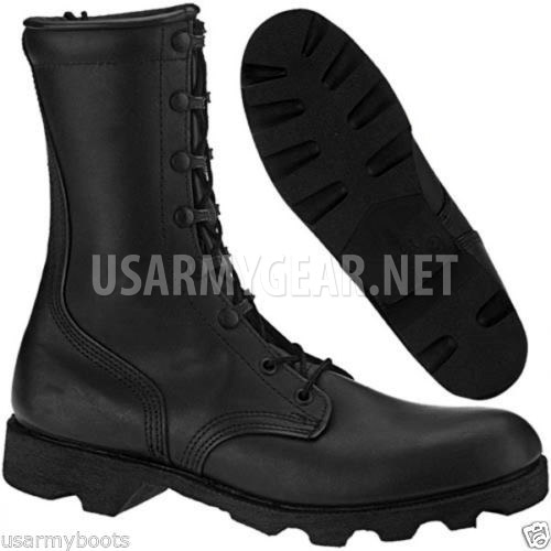 New US Army Altama All Leather Vulcanized Waterproof Black Combat Military Boots