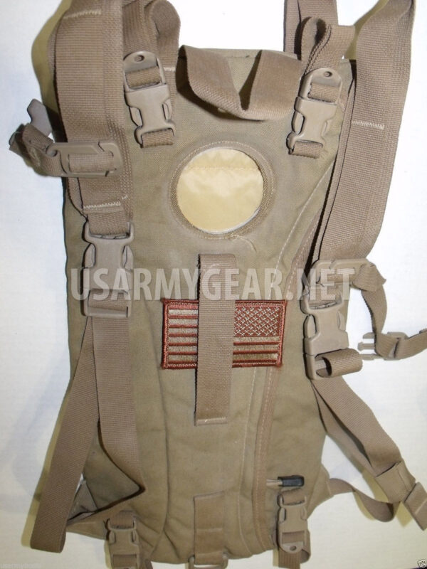 Made in USA Marine Pattern ILBE 3L USMC Hydration Carrier Bag Back Pack Coyote