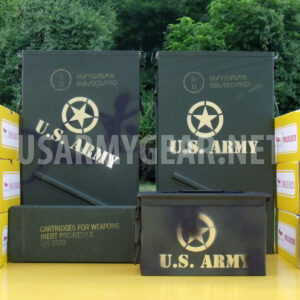 1 New Ammo Can Mortar Truck Big Tool Carrier Large Military Metal Storage Box