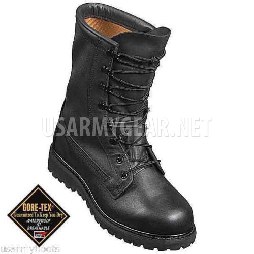 US Army Hot Youth Kids Boys Military GORETEX WATERPROOF LEATHER Boots