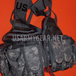 NEW US ARMY ACU MOLLE II FIGHTING LOAD CARRIER VEST +9 P.FLC LBV RIFLEMAN REAL