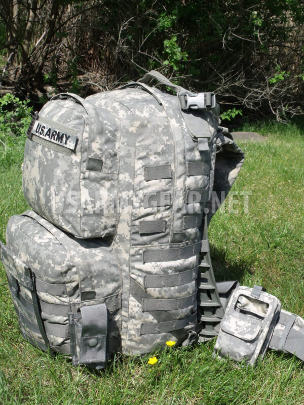 FULLY LOADED US Army Military MOLLE II ACU Medium Rucksack